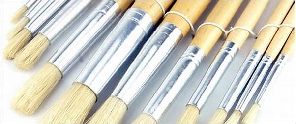 round paint brushes for acrylic